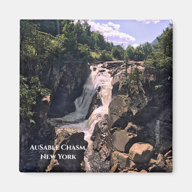 Magnet - AuSable Chasm NY (Framsidan)