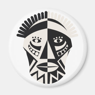 Magnet av afrikanska maskor