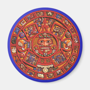 Magnet: Aztec solsten Magnet
