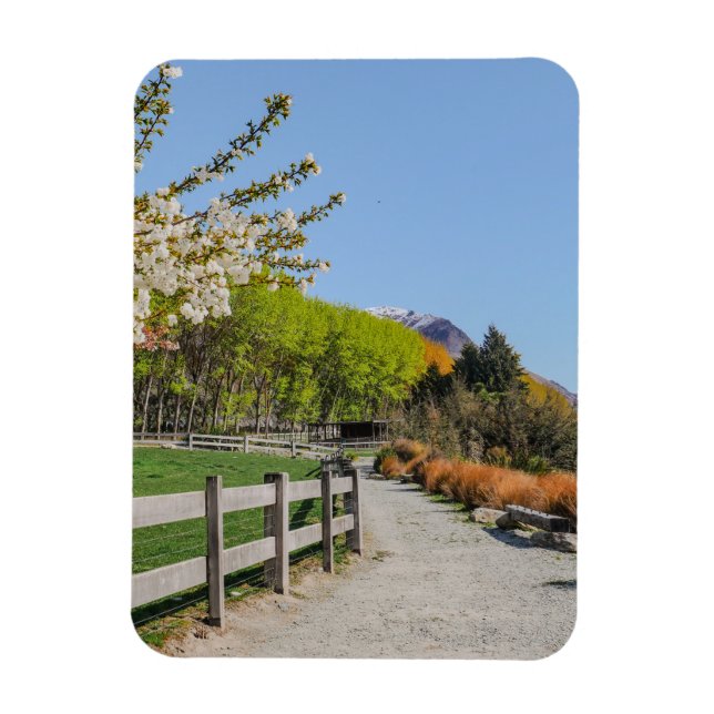 Magnet - bakgrund av Walter's peak (Vertikal)