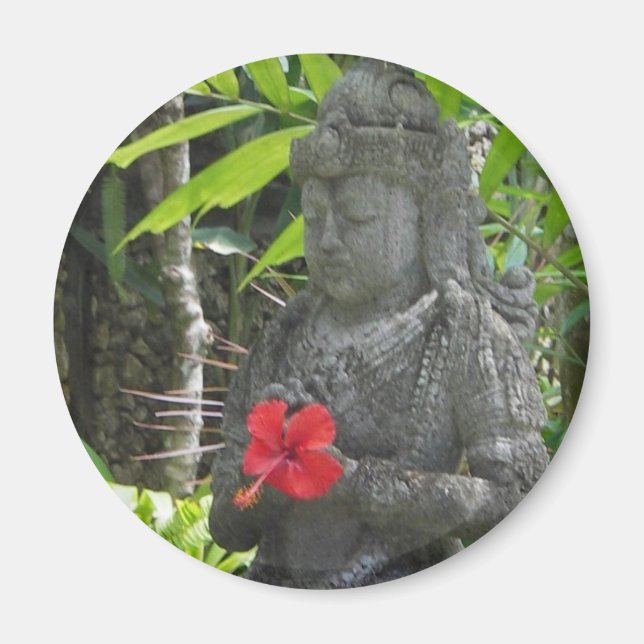 Magnet: Bali Statue Magnet (Framsidan)