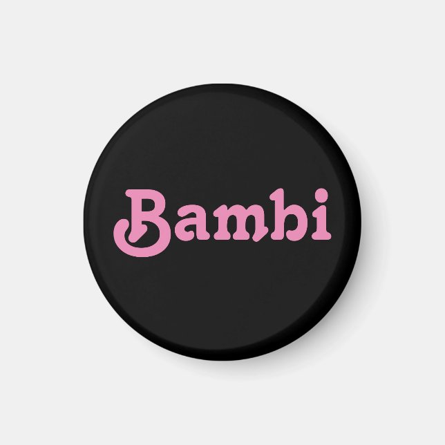 Magnet Bambi (Framsidan)