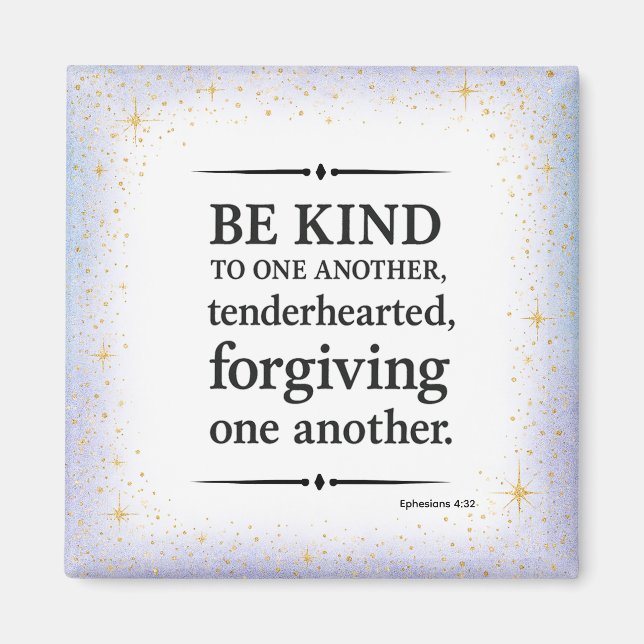 Magnet "Be Kind" Bible Verse (Framsidan)