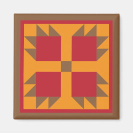 Magnet - Bear Tass (höst färger)