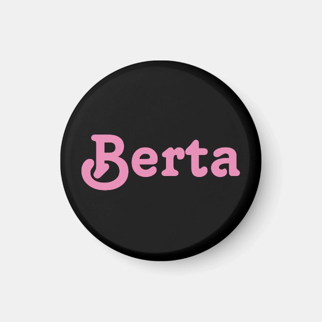 Magnet Berta (Framsidan)