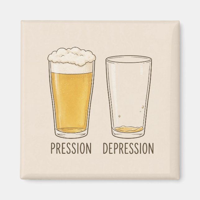 Magnet Bière pression (Framsidan)