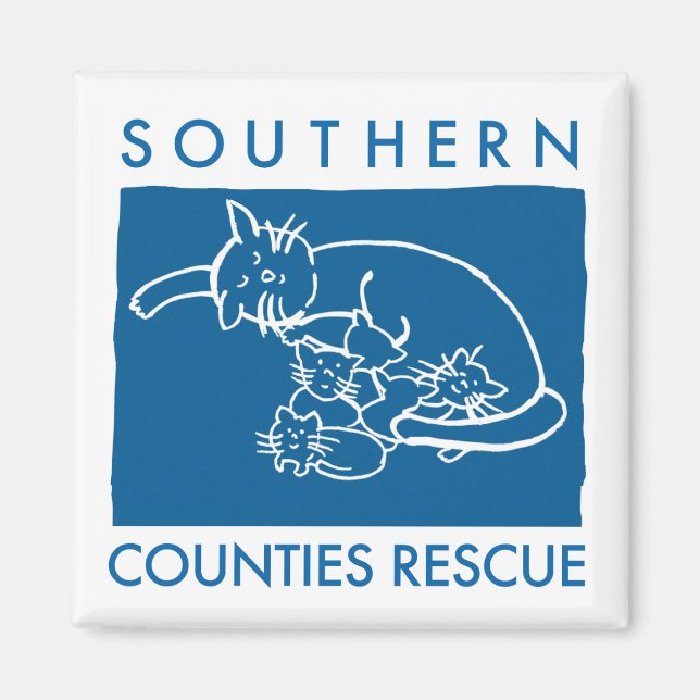 Magnet (blå Logotyp) (Framsidan)