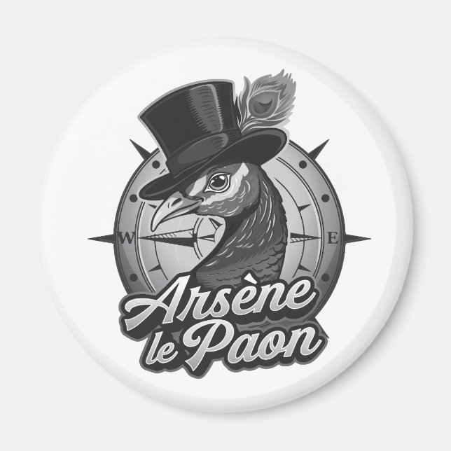 Magnet "Black & White" (Framsidan)