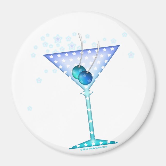 Magnet - BLUE MARTINI (Framsidan)