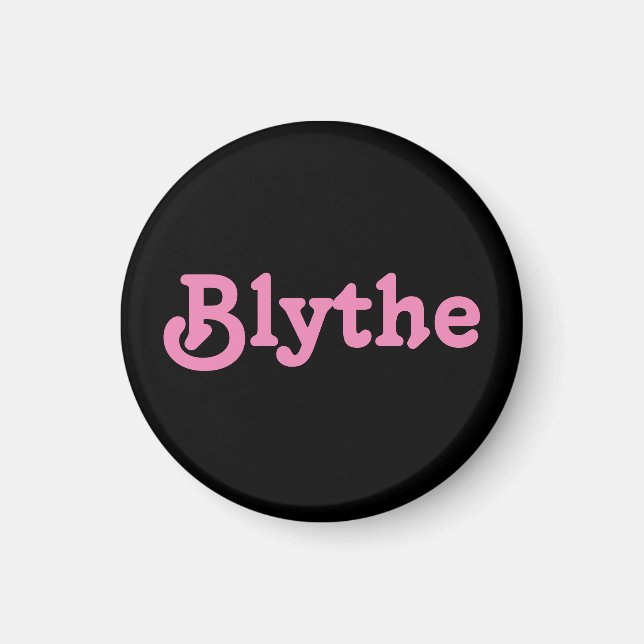 Magnet Blythe (Framsidan)