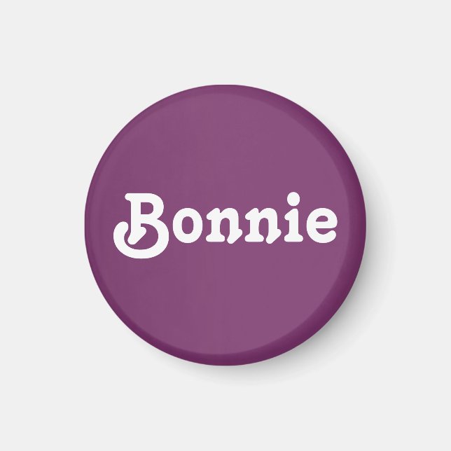 Magnet Bonnie (Framsidan)