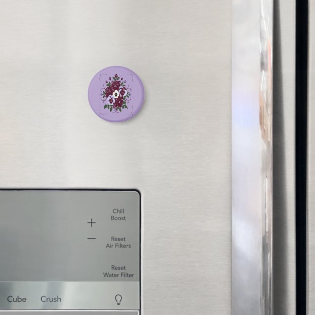 Magnet  - Bouquet de Violettes  (In Situ (Fridge))