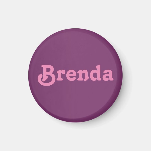 Magnet Brenda (Framsidan)