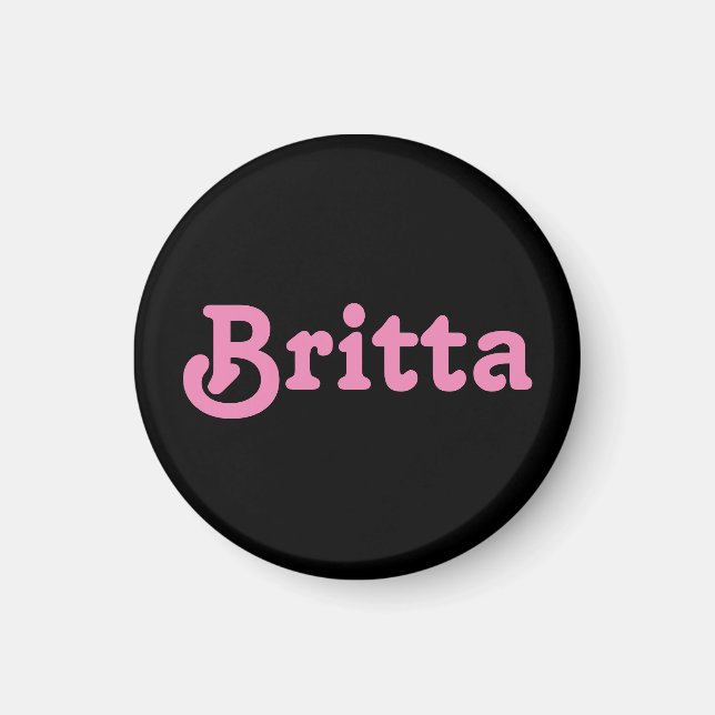 Magnet Britta (Framsidan)