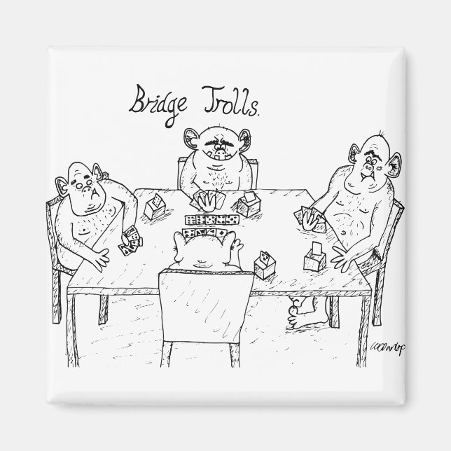 Magnet - Bron troll (Framsidan)