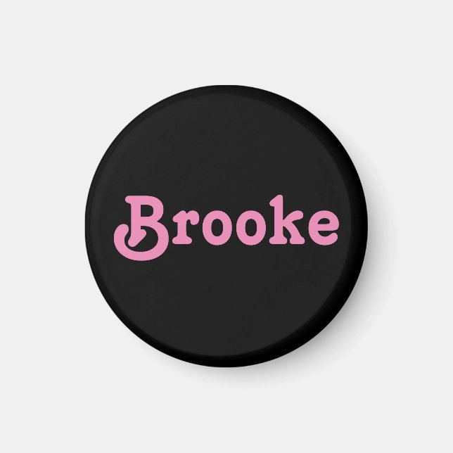 Magnet Brooke (Framsidan)