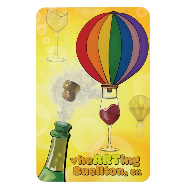 Magnet - bubblor 3 (Vertikal)