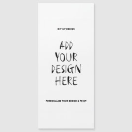 Magnet Card 4 tum x 9 tum Porträtt