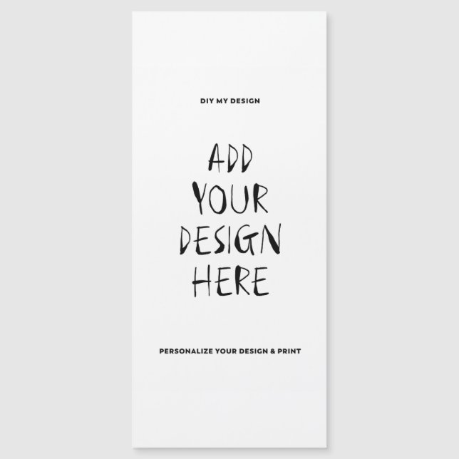 Magnet Card 4 tum x 9 tum Porträtt (Framsida)