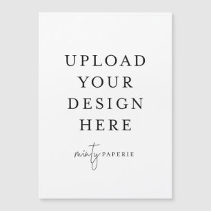 Magnet Card 5 tum x 7 tum Porträtt