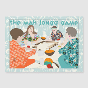 Magnet Card för Mah Jongg-spel