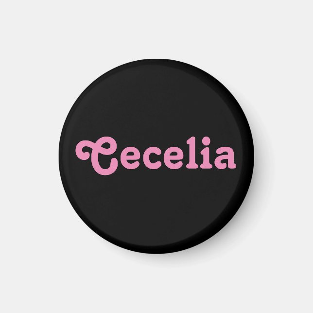 Magnet Cecelia (Framsidan)