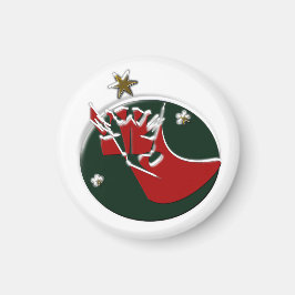 Magnet Chrsitmas Jultomten är på väg att starta fr