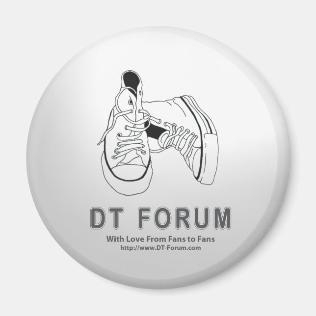 Magnet Circle - DT Forum Logotyp (Framsidan)