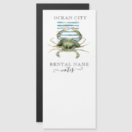 MAGNET CRAB BEACH TOWN, OCEAN CITY
