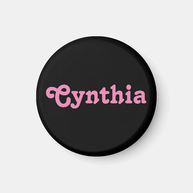 Magnet Cynthia (Framsidan)