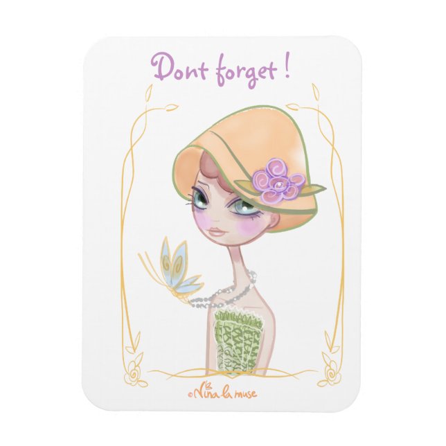 Magnet décoratif pour réfrigérateur (Vertikal)