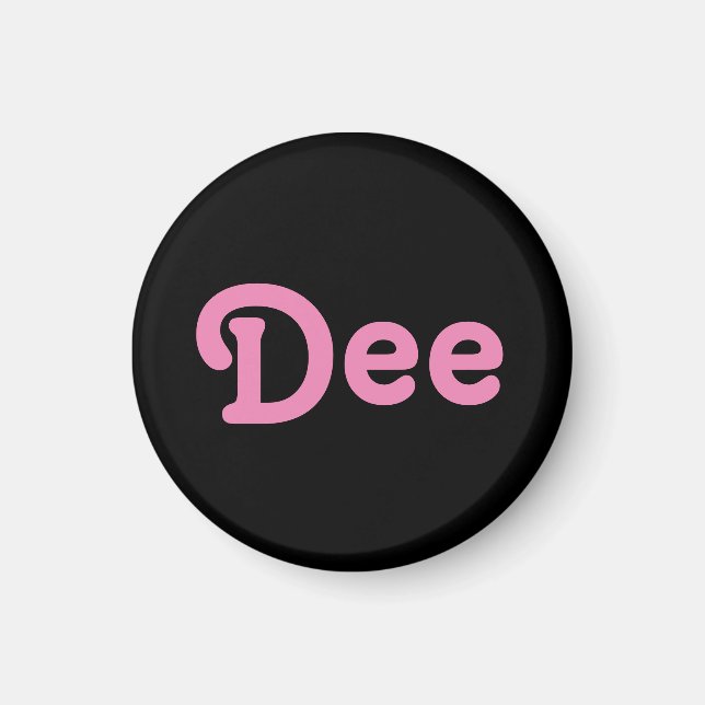 Magnet Dee (Framsidan)
