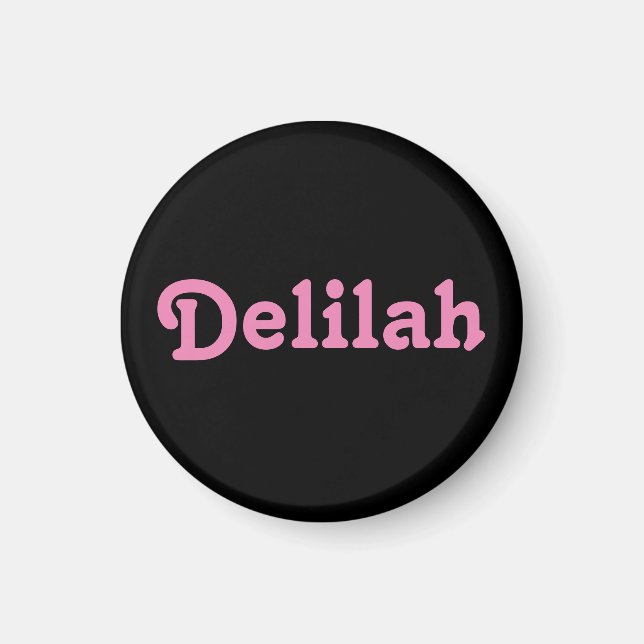 Magnet Delilah (Framsidan)