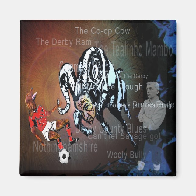 Magnet "Derby Fläkt Fayre" (Framsidan)