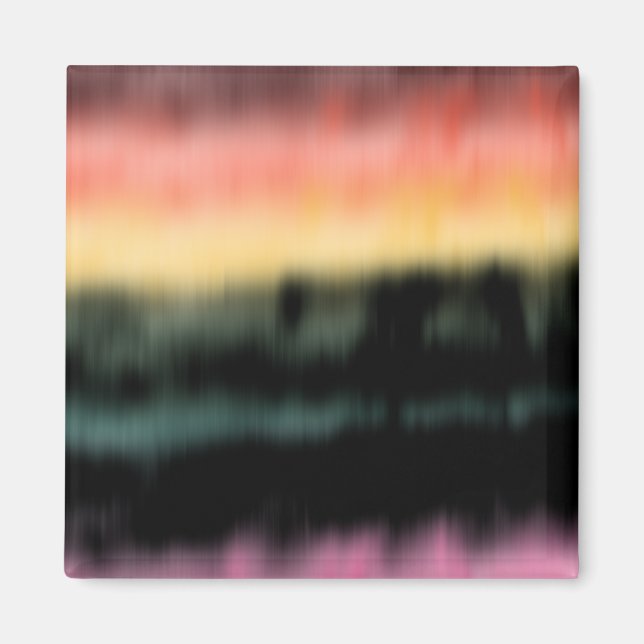 Magnet, Digital Tie Dye Magnet (Framsidan)