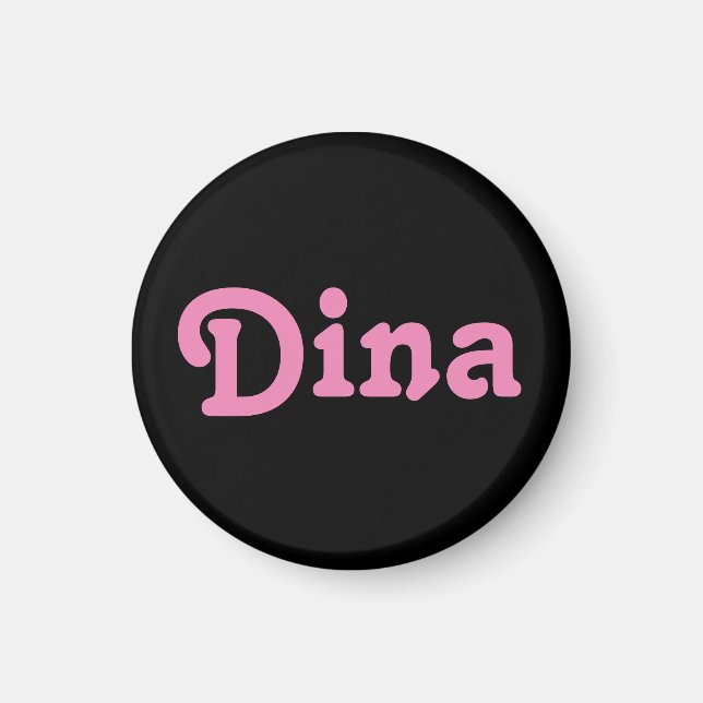 Magnet Dina (Framsidan)