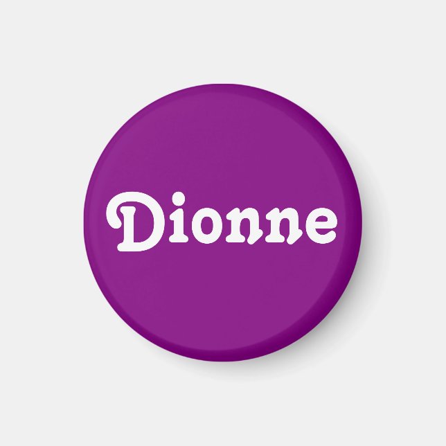Magnet Dionne (Framsidan)