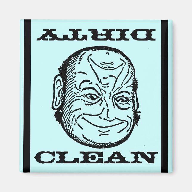 Magnet Dishwasher Man Morph Clean Dirty o illusion (Framsidan)