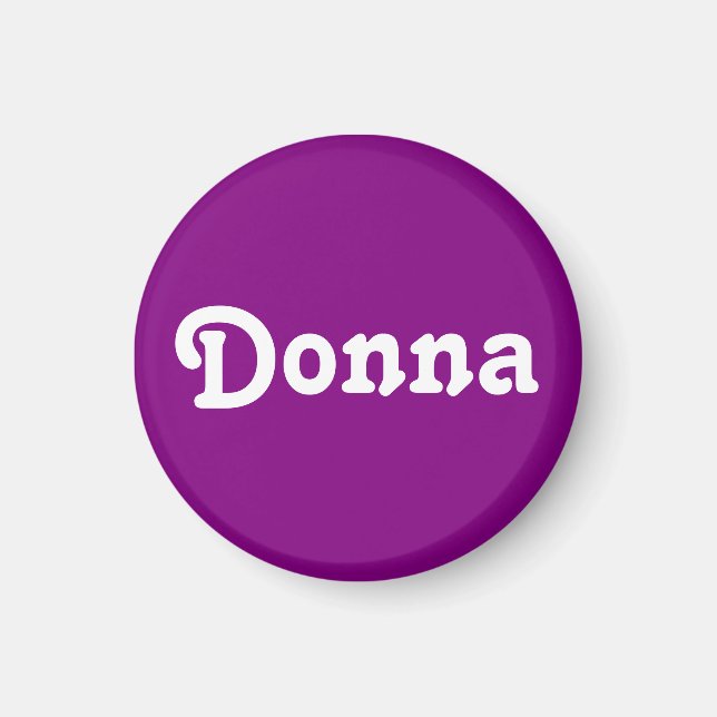 Magnet Donna (Framsidan)