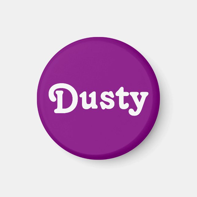 Magnet Dusty (Framsidan)