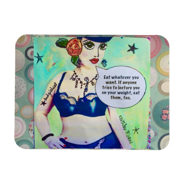 Magnet-eat spelar ingen roll du vill ha magnet (Horisontell)