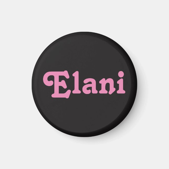 Magnet Elani (Framsidan)