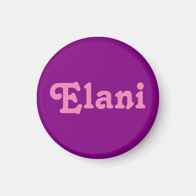 Magnet Elani (Framsidan)