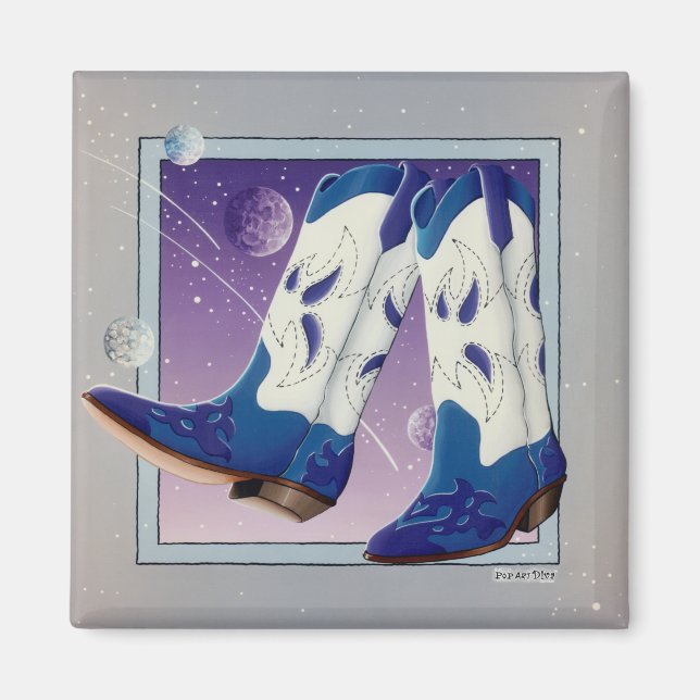 Magnet - Electric Slide Cowboy Boots (Framsidan)