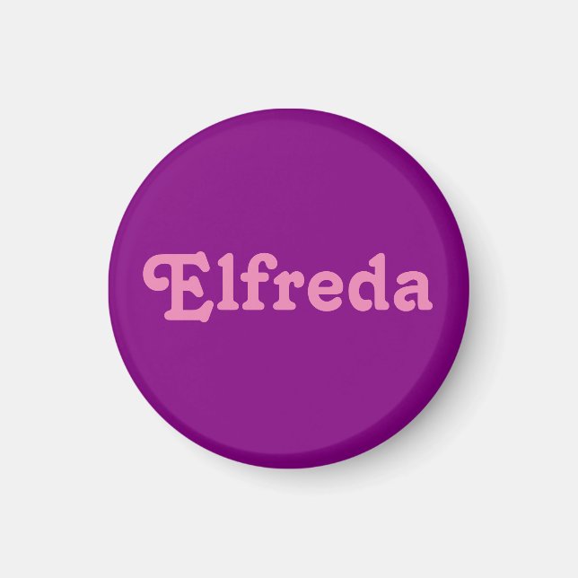 Magnet Elfreda (Framsidan)