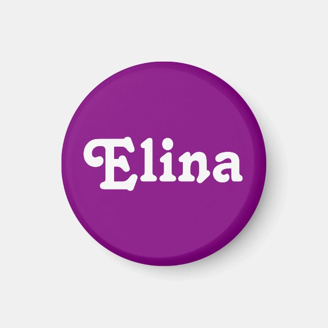 Magnet Elina (Framsidan)