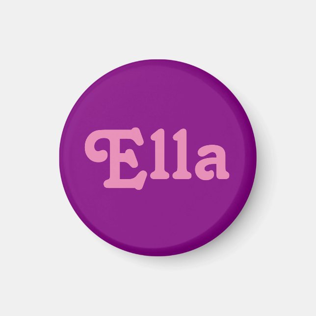 Magnet Ella (Framsidan)