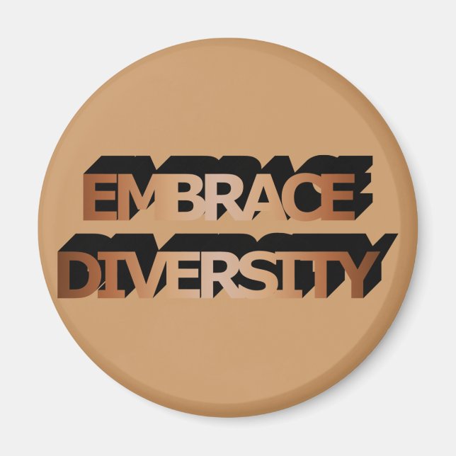 Magnet embrace Diversity (Shades of Brown) (Framsidan)