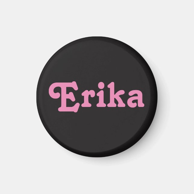 Magnet Erika (Framsidan)