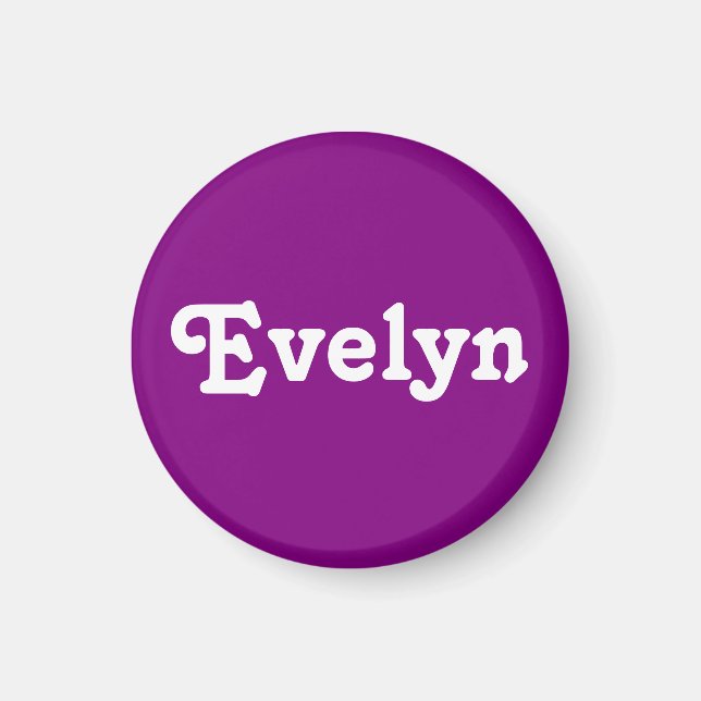 Magnet Evelyn (Framsidan)